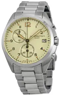 Hamilton Hamilton Khaki Aviation H76512155 41mm Stainless steel Beige