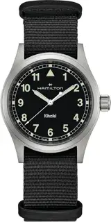 Hamilton Hamilton Khaki Field H69401430 38mm Stainless steel Black
