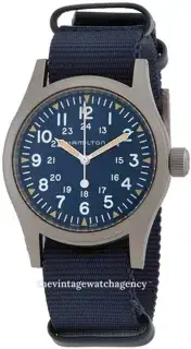 Hamilton Hamilton Khaki Field H69439940 38mm Stainless steel Blue