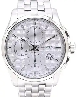 Hamilton Hamilton Jazzmaster Auto Chrono H32596151 H325960 40mm Platinum Silver