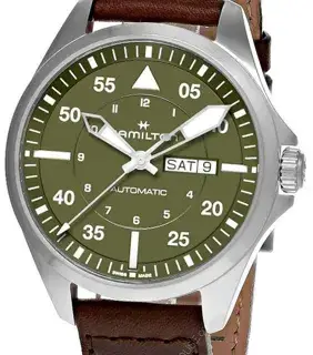 Hamilton Hamilton Khaki Aviation H64635560 42mm Stainless steel Green