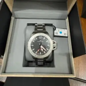 Hamilton Hamilton Khaki Navy H77815130 46mm Stainless steel Black