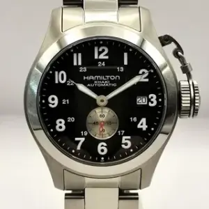 Hamilton Hamilton Khaki Navy H774150 40mm Titanium Black
