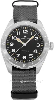Hamilton Hamilton Khaki Field H70315930 41mm Stainless steel Black