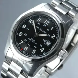 Hamilton Hamilton Khaki Field H705450 41mm Stainless steel Black
