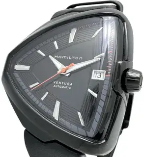 Hamilton Hamilton Ventura H24585731 42mm Stainless steel and PVD Black