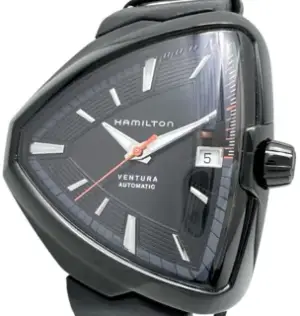 Hamilton Hamilton Ventura H24585731 44.6mm Stainless steel and PVD Black