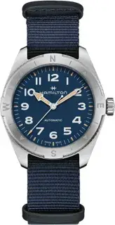Hamilton Hamilton Khaki Field H70315940 41mm Stainless steel Blue