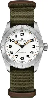 Hamilton Hamilton Khaki Field H70225910 37mm Stainless steel White