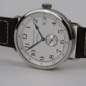 Hamilton Hamilton Khaki Navy H78465553 40mm Stainless steel White