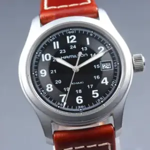 Hamilton Hamilton Khaki Field H684410 38mm Stainless steel Black