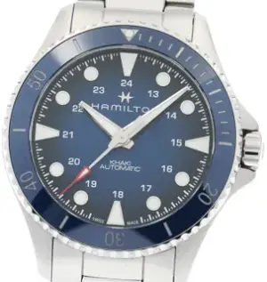 Hamilton Hamilton Khaki Navy H825050/H82505140 43mm Stainless steel Dark Blue
