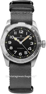 Hamilton Hamilton Khaki Field H70225930 37mm Stainless steel Black