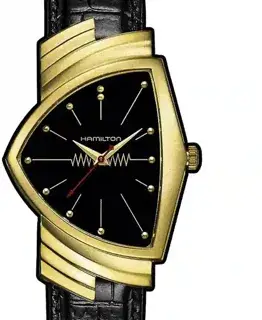 Hamilton Hamilton Ventura H24311730 52mm Yellow gold Black