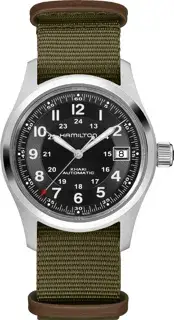 Hamilton Hamilton Khaki Field H70475930 38mm Stainless steel Black