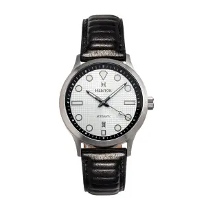 Heritor Heritor Automatic Bradford Leather-Band Watch w/Date