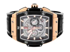 Hublot Hublot Spirit of Big Bang 642.OM.0180.RX 42mm Ceramic and Titanium and 18k rose gold Skeletonized