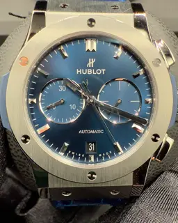 Hublot Hublot Classic Fusion 521.NX.7170.RX 45mm Titanium Blue