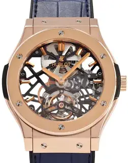 Hublot Hublot Classic Fusion 505.OX.0180.LR 45mm Yellow gold Gray