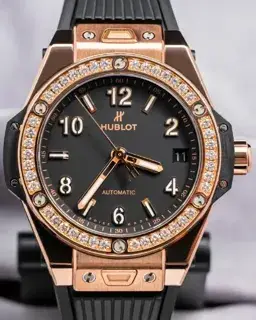 Hublot Hublot Big Bang 465.OX.1180.RX.1204 39mm Yellow gold Black
