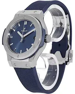 Hublot Hublot Classic Fusion 581.NX.7170.RX 33mm Titanium Blue