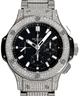 Hublot Hublot Big Bang 301.SX.1170.SX.2704 44mm stainless diamond Black