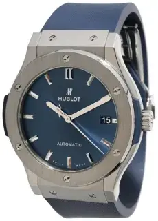 Hublot Hublot Classic Fusion 511.NX.7170.RX 45mm Titanium Blue