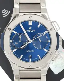 Hublot Hublot Classic Fusion 520.NX.7170.NX 45mm Titanium Blue