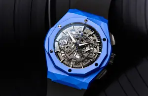 Hublot Classic Fusion Aerofusion Chronograph Orlinski Blue Ceramic