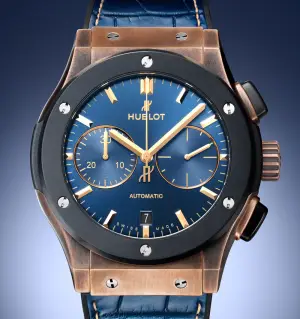 Hublot Classic Fusion Bronze Bucherer Blue Edition