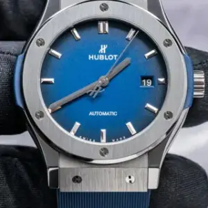 Hublot Hublot Classic Fusion 542.NX.6670.LR.JPN18 42mm Titanium Blue