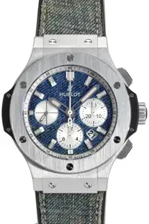 Hublot Hublot Big Bang 301.SX.2710.NR.JEANS 44mm Stainless steel Blue