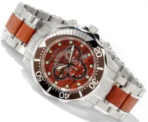 Invicta Pro Diver Wood