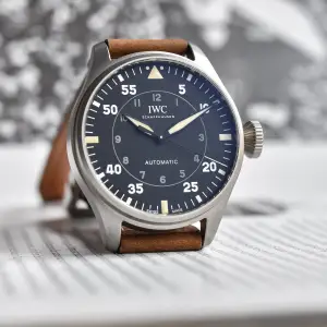 IWC Schaffhausen Big Pilot's Watch 43 Spitfire Titanium