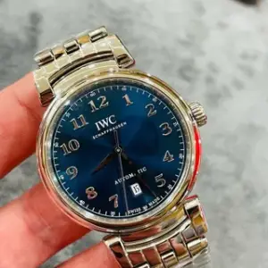 IWC IWC Da Vinci IW356605 40.5mm Stainless steel Blue