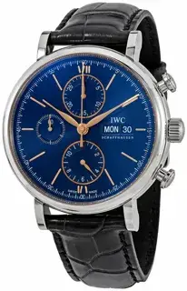 IWC IWC Portofino IW391036 42mm Stainless steel Blue