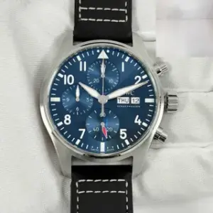 IWC IWC Pilots IW3881-01 41mm Stainless steel Blue