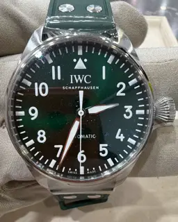 IWC IWC Big Pilot IW329306 43mm Stainless steel Green
