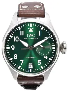 IWC IWC Big Pilot IW501015 46mm Stainless steel Green