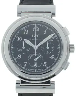 IWC IWC Da Vinci 3741 36.5mm Stainless steel Black