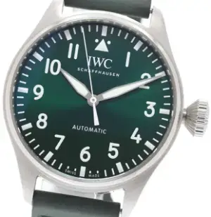 IWC IWC Big Pilot IW329306 21mm Stainless steel Green