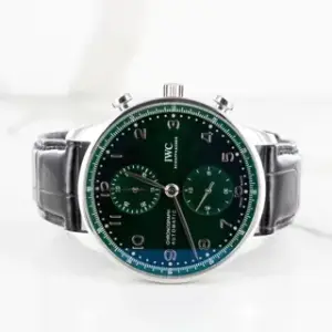 IWC IWC Portugieser IW371615 41mm Stainless steel Green
