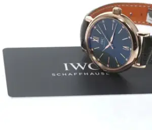 IWC IWC Portofino IW357409 34mm Yellow gold Green