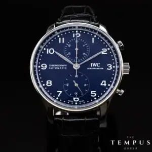 IWC IWC Portugieser IW371601 41mm Stainless steel Blue