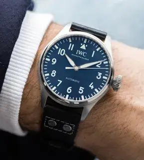 IWC IWC Big Pilot IW329303 43mm Stainless steel Blue