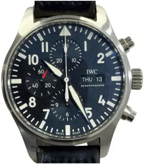 IWC IWC Pilot IW377709 43mm Stainless steel Black