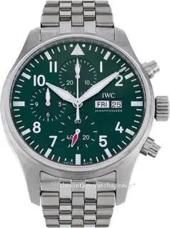 IWC IWC Pilot IW378006 43mm Stainless steel Green