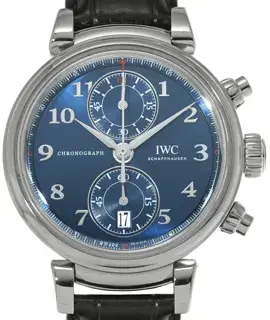 IWC IWC Da Vinci IW393402 42mm Stainless steel Blue