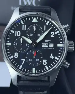 IWC IWC Pilot IW378001 43mm Stainless steel Black