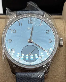 IWC IWC Portugieser IW358402 40.5mm White gold Blue
